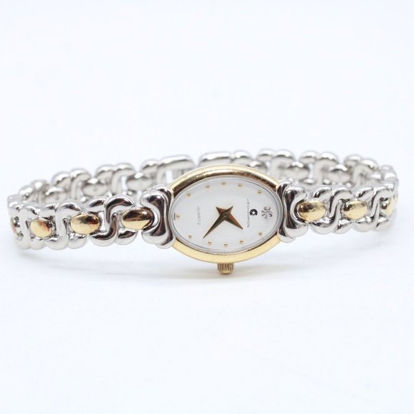 J.B Champion Watch Womens Silver Tone Stainless Steel France Classic White Dial - Picture 5 of 8